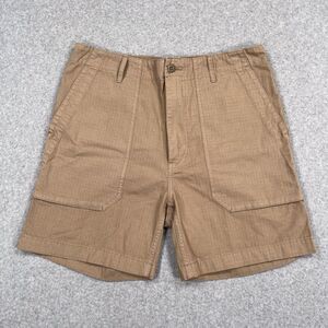 Best Made Co Shorts Mens 30 x 6 Canvas Ripstop Baker Pockets Climbing Gorpcore